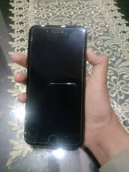 iphone 7 plus black color bypass 128 gb condition 10 by 8 5