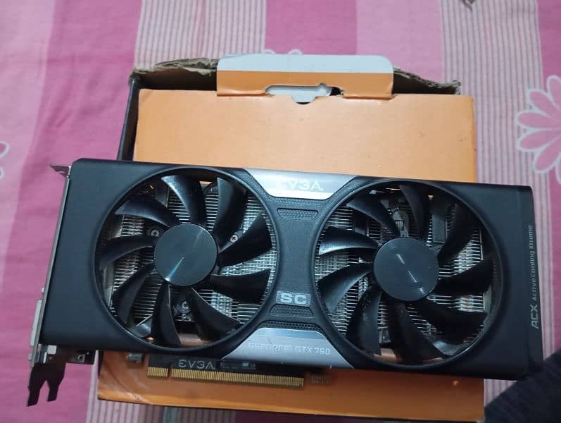 EVGA GTX 760 2gb GDDR5 256 bit 0