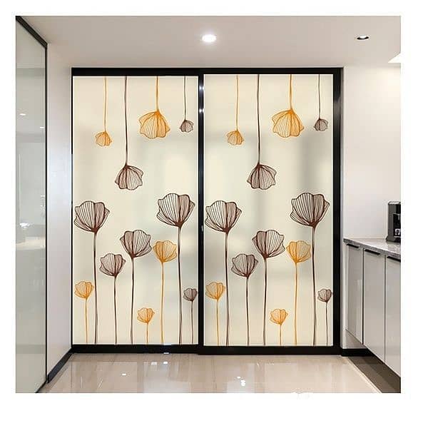 Glass paper 3D glass paper pvc paper kitchen cabinet paper 8