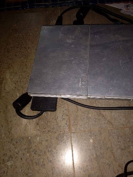 playstation 2 slim PS2 with harddrive 15 games install 1