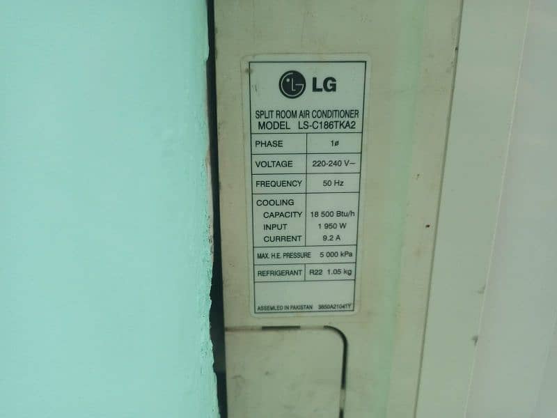 lg gold split ac 1.5 ton 2