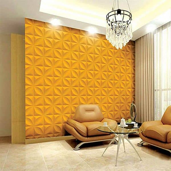 3D wallpaper flex sheet/3D Wallpaper/ Customized Wallpaper/Floral Wall 6