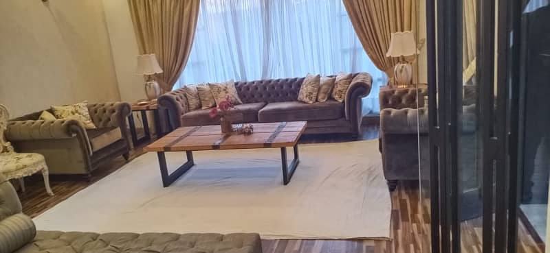 On weekly/monthly Basis One kanal furnished House in DHA 8