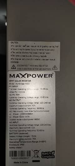 Maxpower Solar inverter
