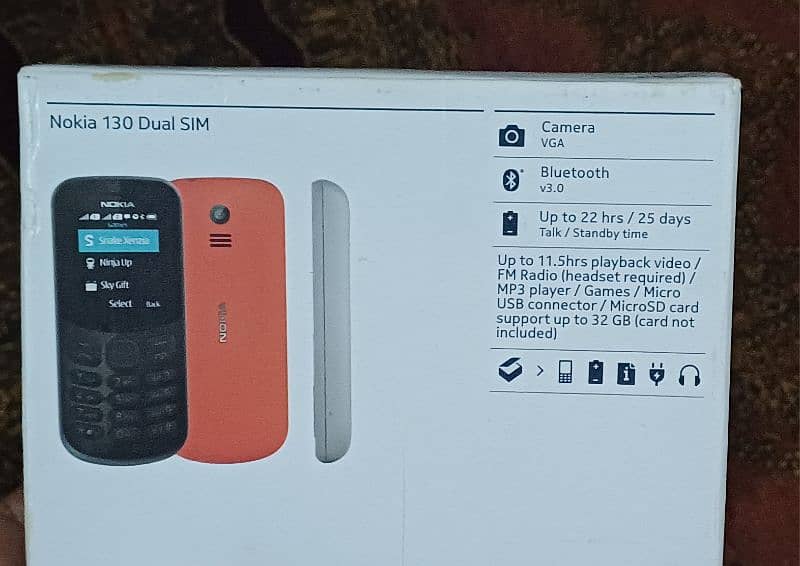 Nokia 130 Dual sim with orignal box 1