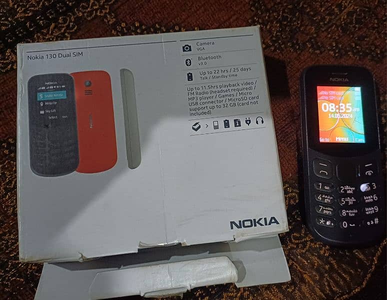 Nokia 130 Dual sim with orignal box 4