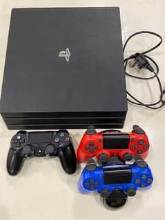 ps4 pro 1 tb and steering wheel