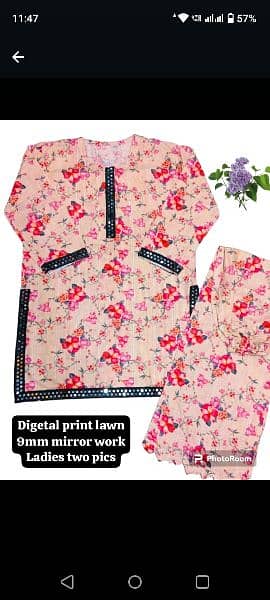 casual summer wear lawn kurti 3