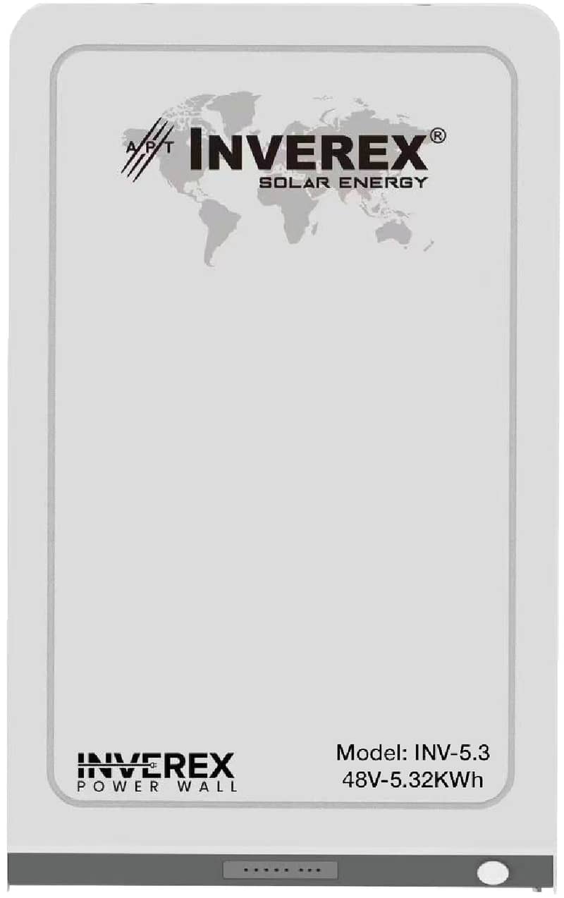 Inverex Powerwall 48volt 100amp 5.3KWH Lithium Battery 2