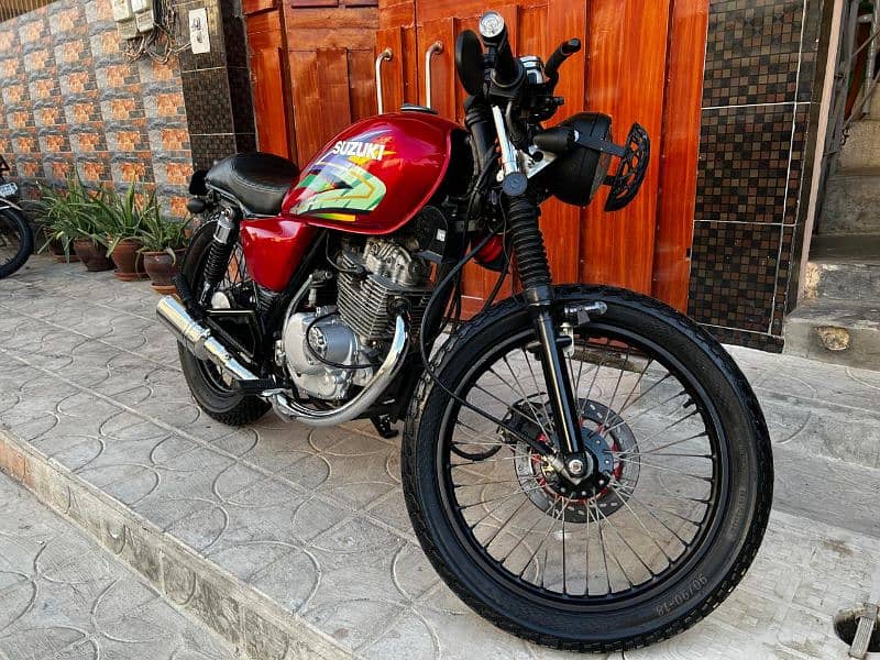 converted into cafe racer 4