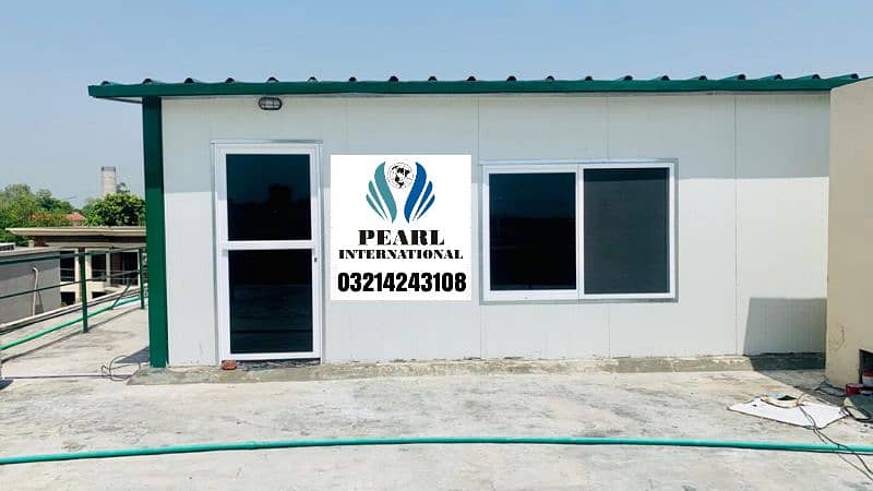 Office container/Prefab rooms/toilets/washroom/Fiber guard cabin/Shed 1