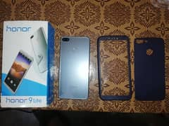 honor 9 lite 6gb/128gb memory with box 10 by 10 condition