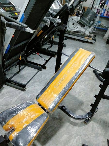BENCH PRESS, TREADMILLS, ELLIPTICAL, HOME GYM AVAILABLE 0333*711*9531 4