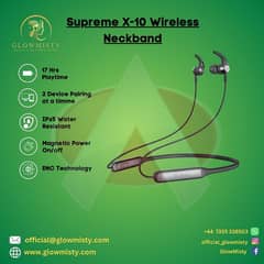 supreme x10 wireless-neckband 0