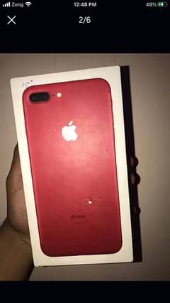 iPhone 7plus pta approve with box 128gb 0