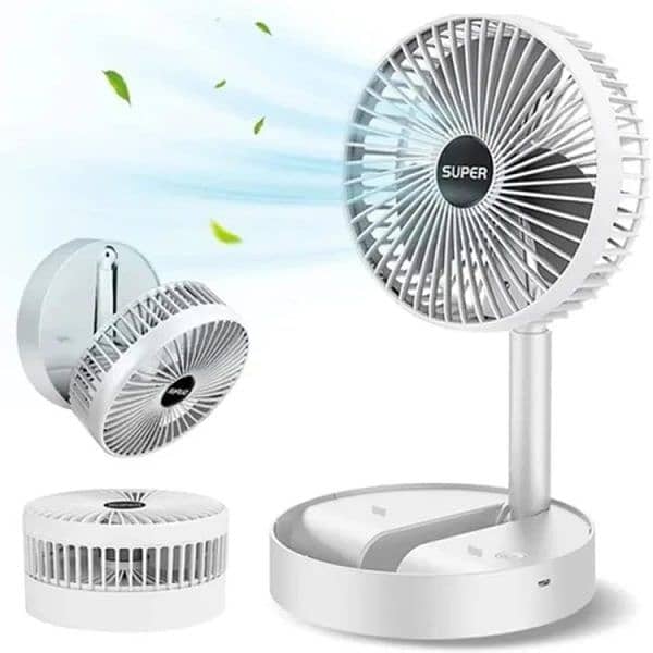 Rechargeable mini fan 3 modes 2