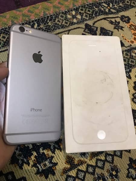 iphone 6 PTA approved With original Box imei Match Silver cloure 2
