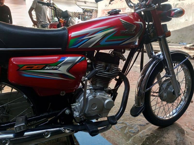 cg 125 red colour 2023 model 1