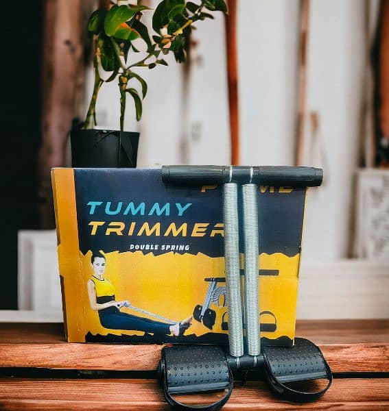Tummy trimmer double spring (Best Exercise Tool For Men & Women) 1