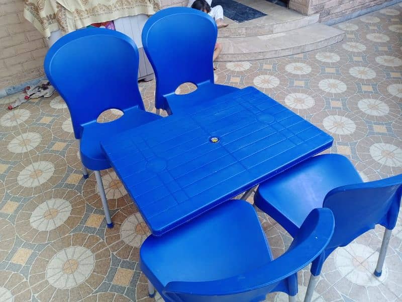 Original Boss Folding Table Set For Sale 6