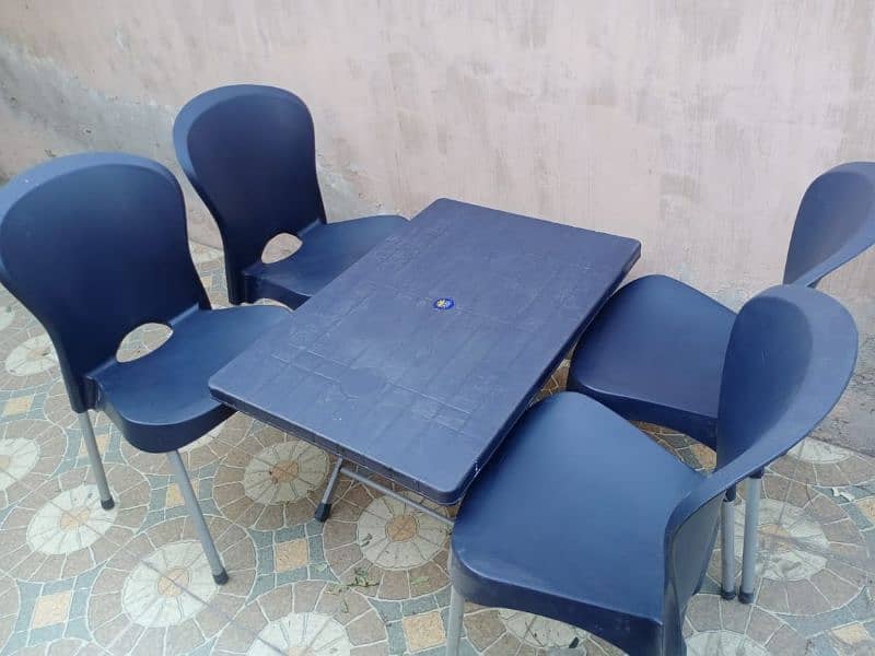 Original Boss Folding Table Set For Sale 8