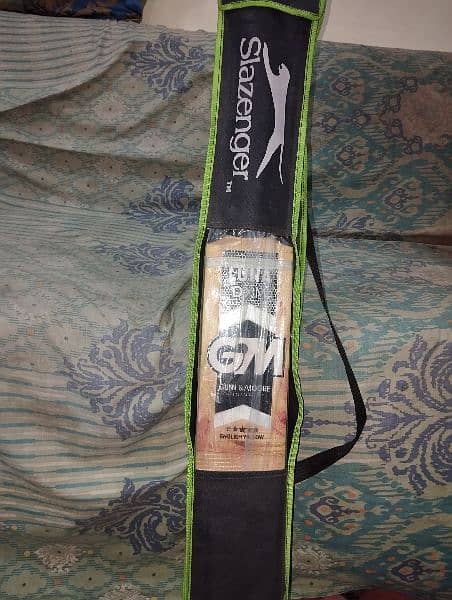 English Willow Hard ball Bat GM Luna DXM with Cover Light weight 0
