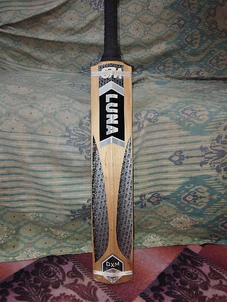 English Willow Hard ball Bat GM Luna DXM with Cover Light weight 3