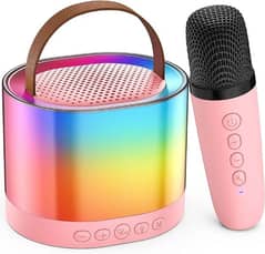 Bluetooth Speaker with Wireless Microphone,