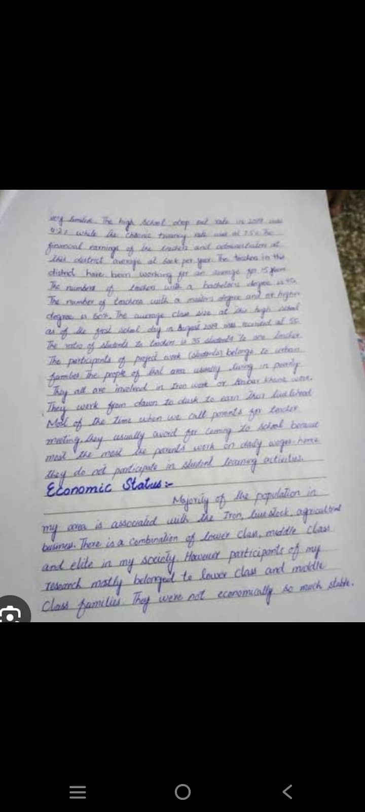 Hand writting assignment 10