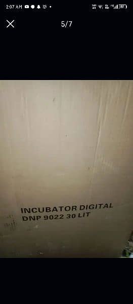 Digital incubator 30Litre ( For laboratory purpose )Brand new not used 3