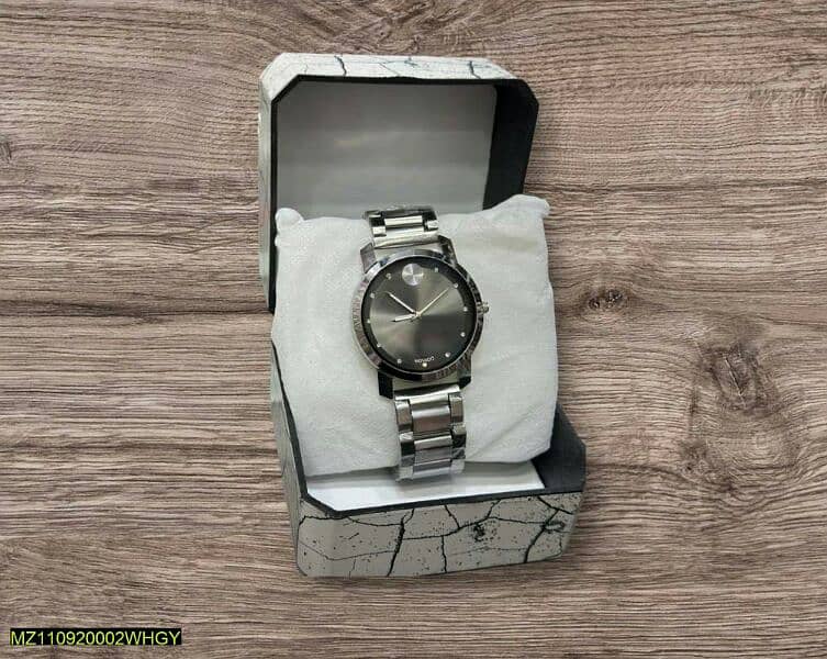 mens casual analogue watch 0