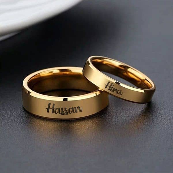 customized Couple Rings 0