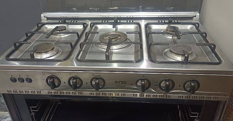NAS GAS Cooking Range EXC-534 (Single Door) only 5 month Slightly Used 4