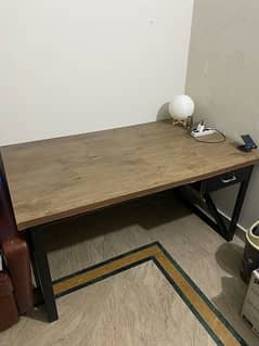 5x3 Metal Frame Table for Sale (Condition 9.5/10)