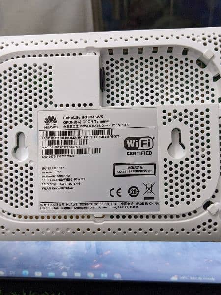 HUAWEI HG 8245W5 EPON/GPON dual band AC 1750 Gaming Wifi Router Fresh 2