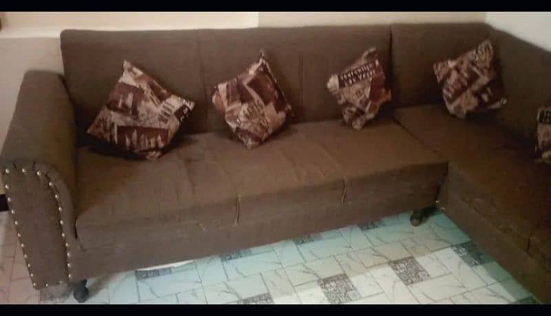 L shape sofa set and sofa combed  for sale pls  read discription 2