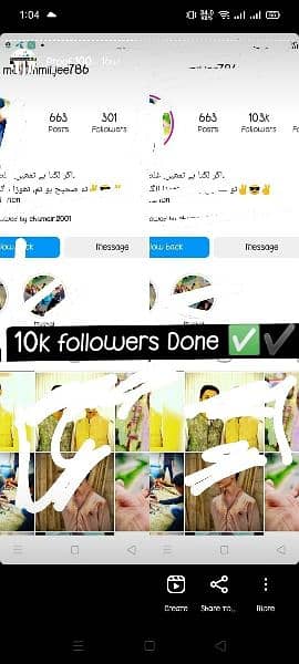 insta TikTok followers or likes YouTube subscribers 1