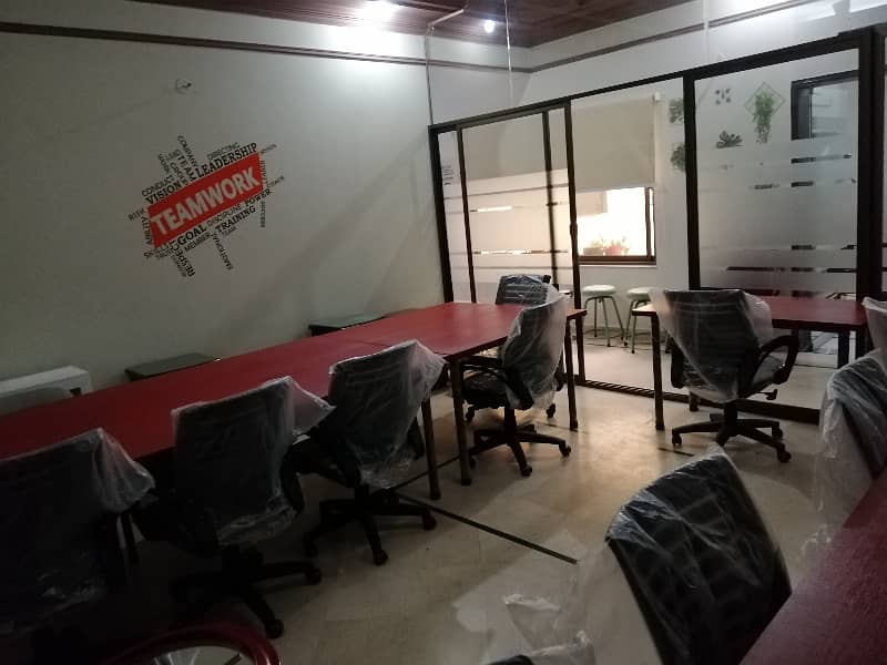 Furnished Office Space For Rent Graden Town Baber Block 2