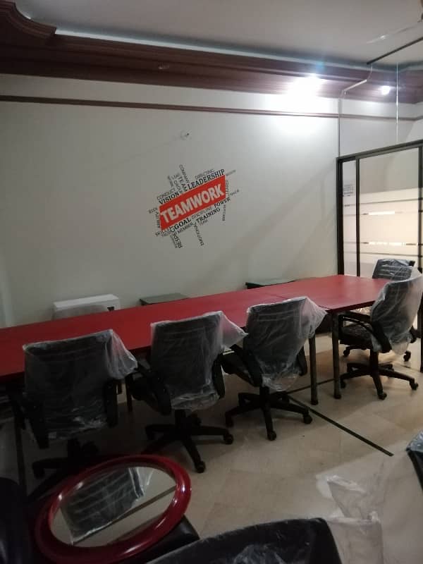 Furnished Office Space For Rent Graden Town Baber Block 6