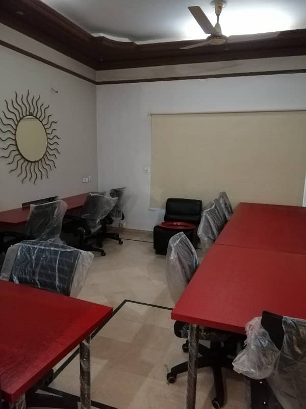 Furnished Office Space For Rent Graden Town Baber Block 11