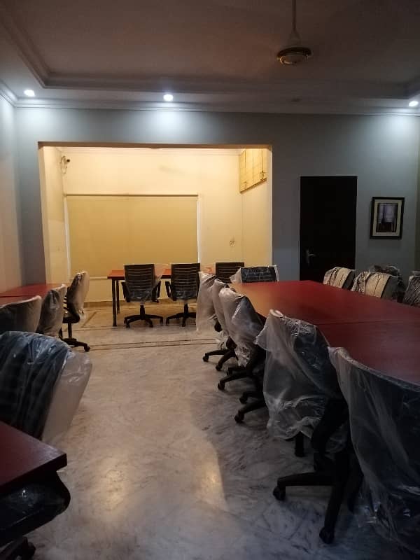 Furnished Office Space For Rent Graden Town Baber Block 17