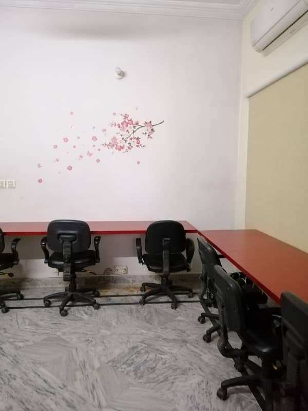 Furnished Office Space For Rent Graden Town Baber Block 18