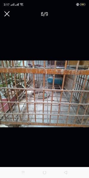 Cage for sell made iron 7