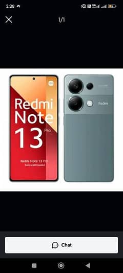 Xiaomi redmi note 13 pro 8+8gb ram 256 storage Colour black