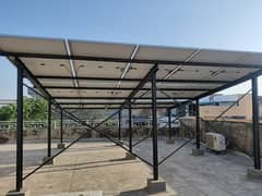 Elevated Solar Structure customized Guarder Work 14 rup watt 0