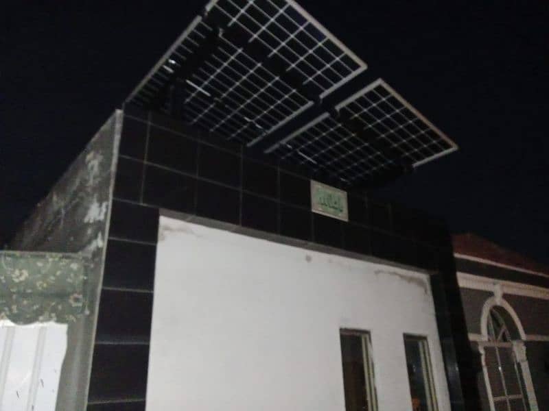 Elevated Solar Structure customized Guarder Work 14 rup watt 1