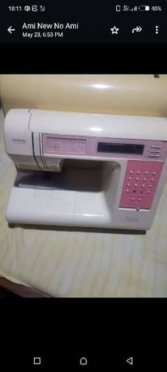 slightly used brother sewing machine for Salai karai piko over lock 0