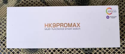 HK9 Pro Max Amoled Smart Watch 90Hz Display