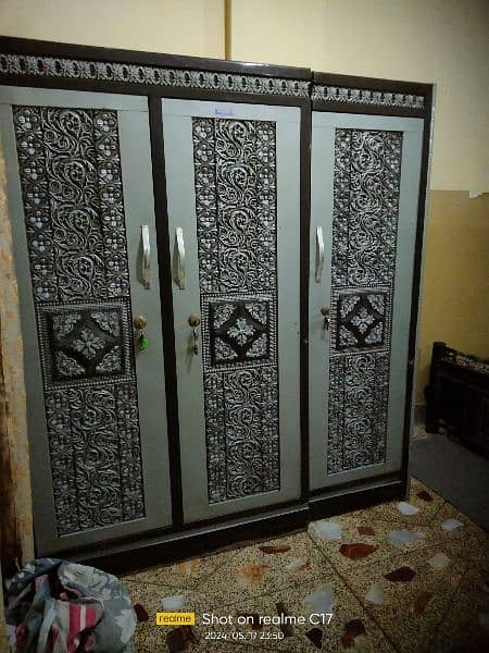 iron heavy bedroom set without mattress in lalukhet 03112332537 5