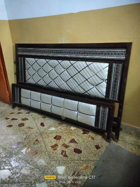 iron heavy bedroom set without mattress in lalukhet 03112332537 6